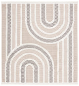 Safavieh Urban 6'-7" x 6'-7" Rug in Beige / Ivory