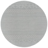 Safavieh Courtyard 5'-3" x 5'-3" Rug in Brown / Grey