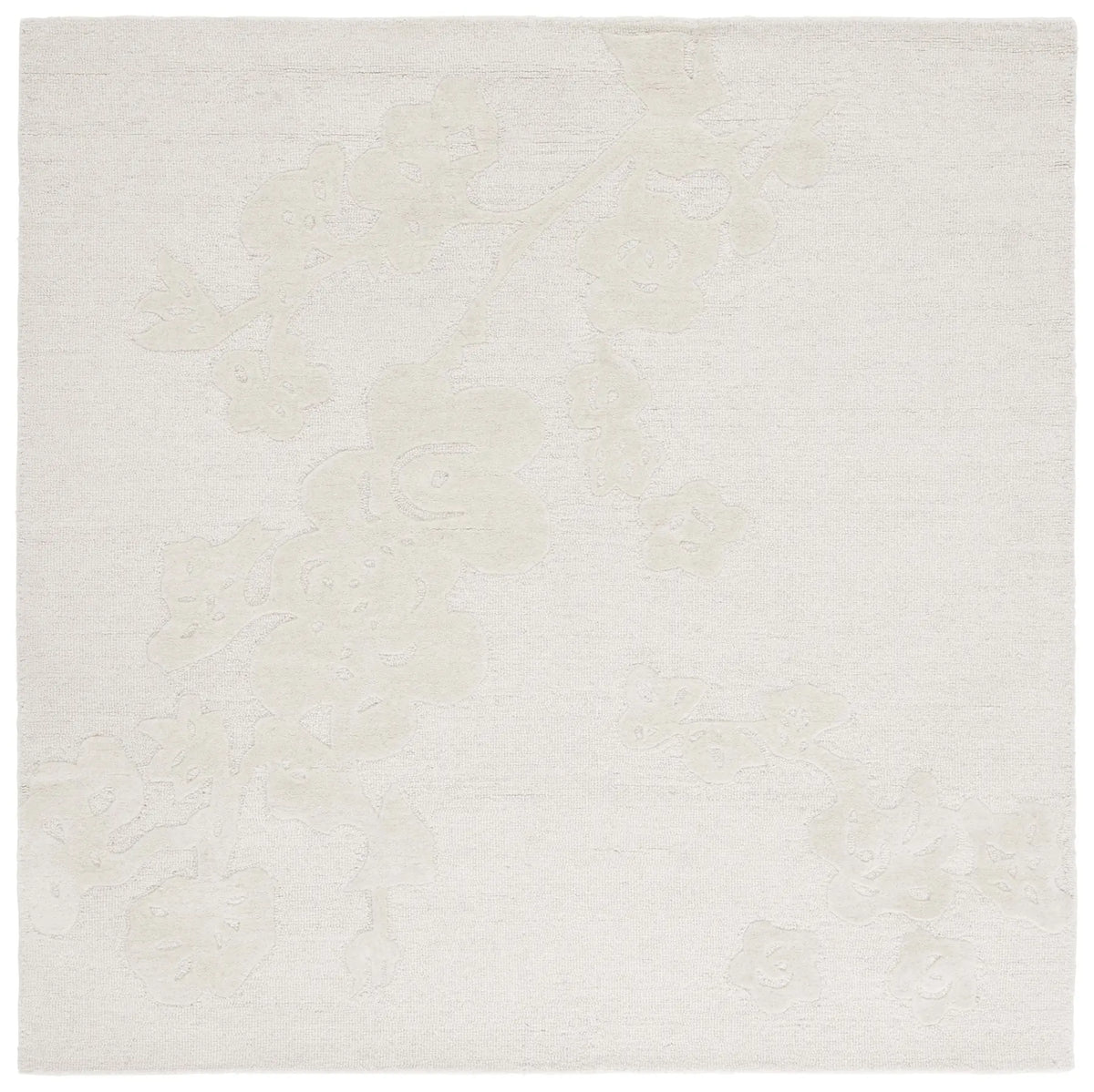 Safavieh Ebony 6'-0" x 6'-0" Rug in Ivory