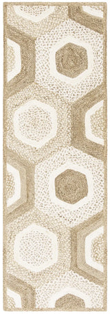 Safavieh Natural Fiber 2'-6" x 8'-0" Rug in Grey / Ivory