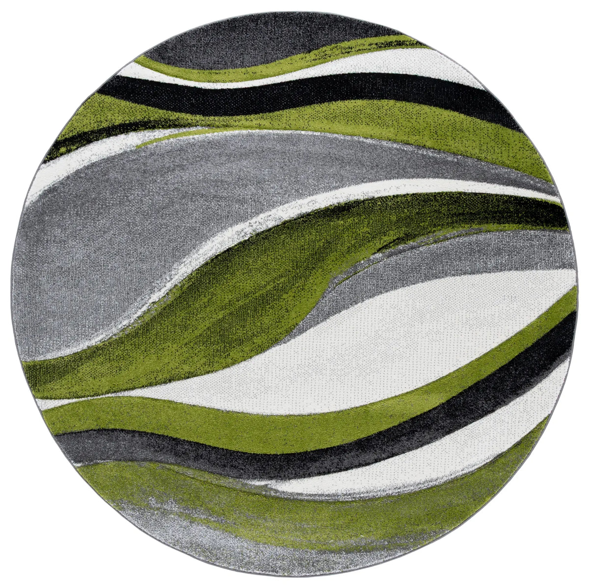 Safavieh Hollywood 6'-7" x 6'-7" Rug in Grey / Green