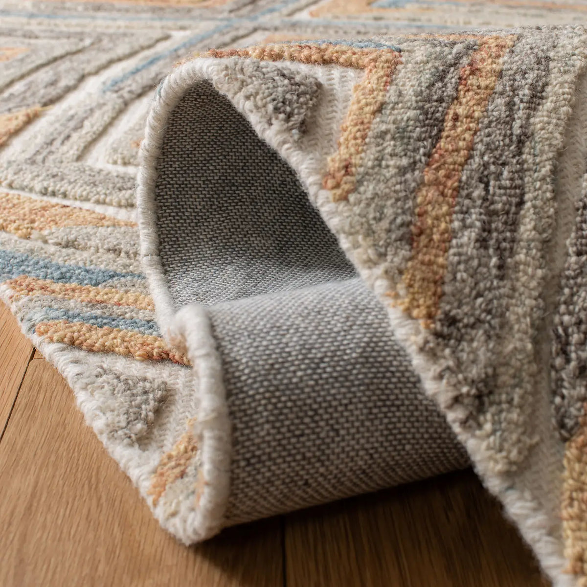 Safavieh Kilim 5'-0" x 8'-0" Rug in Sage / Gold