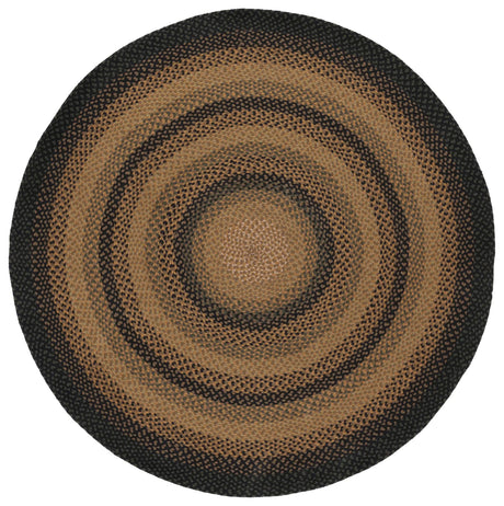 Safavieh Braided 5'-0" x 5'-0" Rug in Gold / Sage