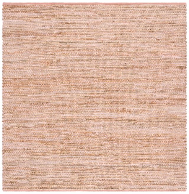 Safavieh Cape Cod 6'-0" x 6'-0" Rug in Pink / Natural