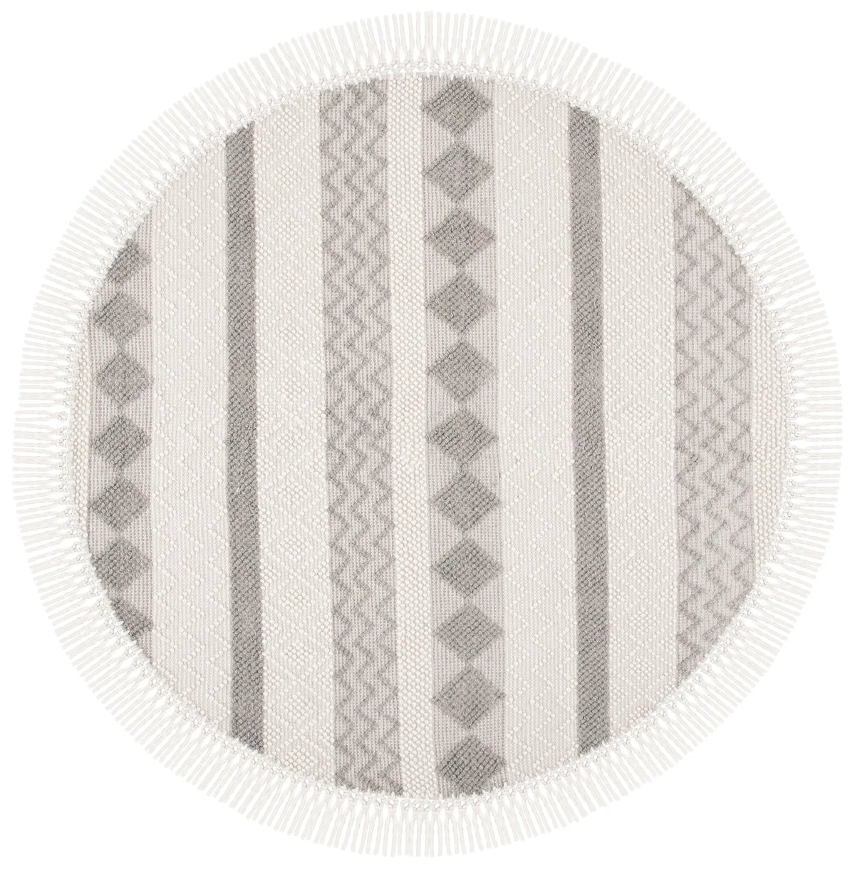 Safavieh Natura 6'-0" x 6'-0" Rug in Ivory / Grey