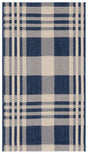 Safavieh Courtyard 2'-0" x 3'-7" Rug in Navy / Beige