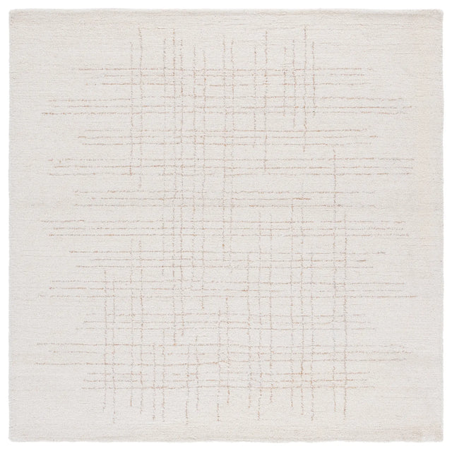 Safavieh Ebony 6'-0" x 6'-0" Rug in Ivory / Grey