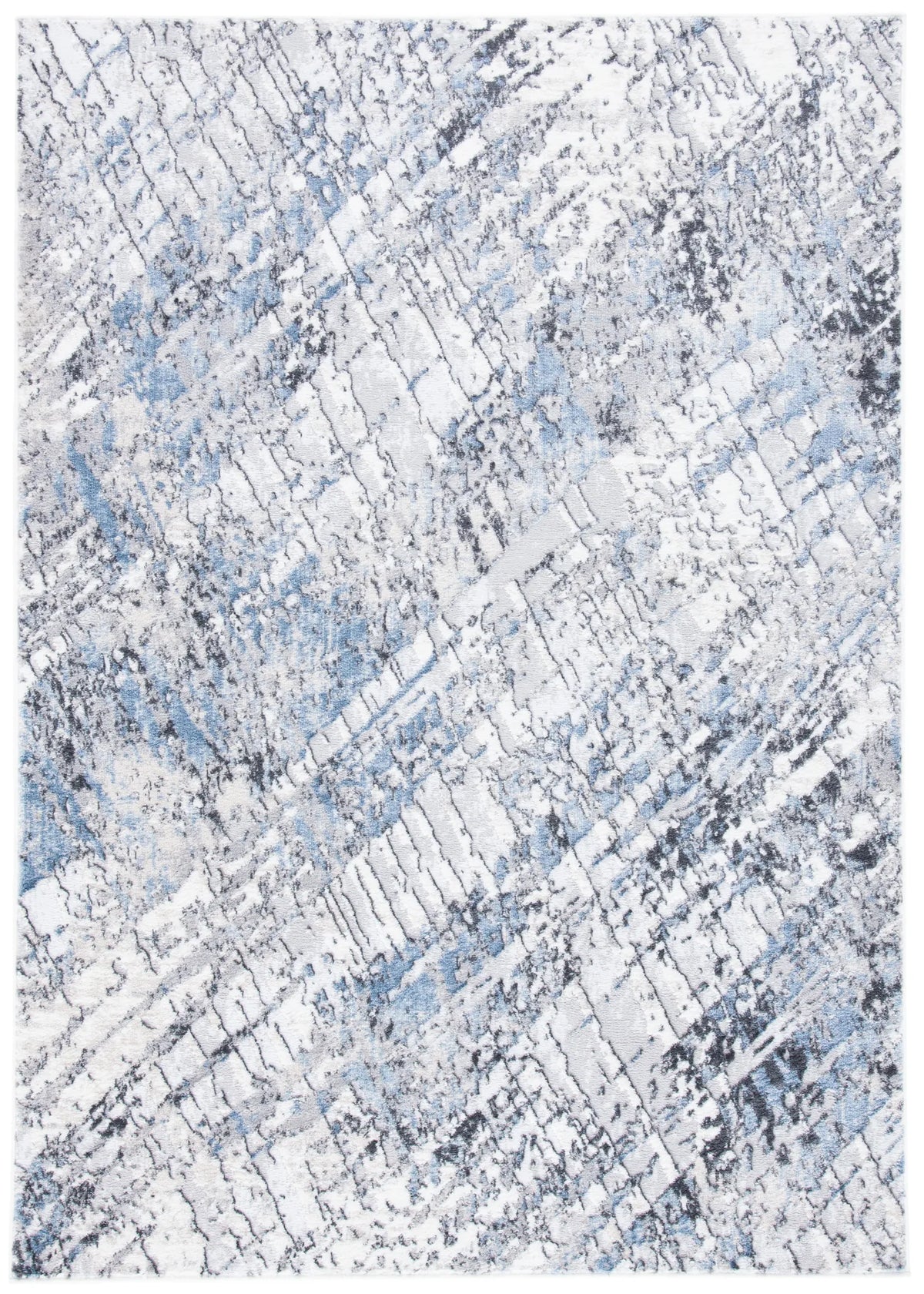 Safavieh Amelia 700 4'-0" x 6'-0" Rug in Ivory / Grey