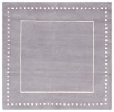 Safavieh Bella 5'-0" x 5'-0" Rug in Silver / Ivory