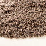 Safavieh Polar Shag 5'-1" x 5'-1" Rug in Mushroom
