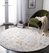 Safavieh Expression 6'-0" x 6'-0" Rug in Ivory / Blue