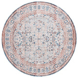 Safavieh Vintage Persian 6'-7" x 6'-7" Rug in Beige / Rust
