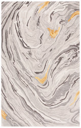 Safavieh Soho 4'-0" x 6'-0" Rug in Grey / Gold