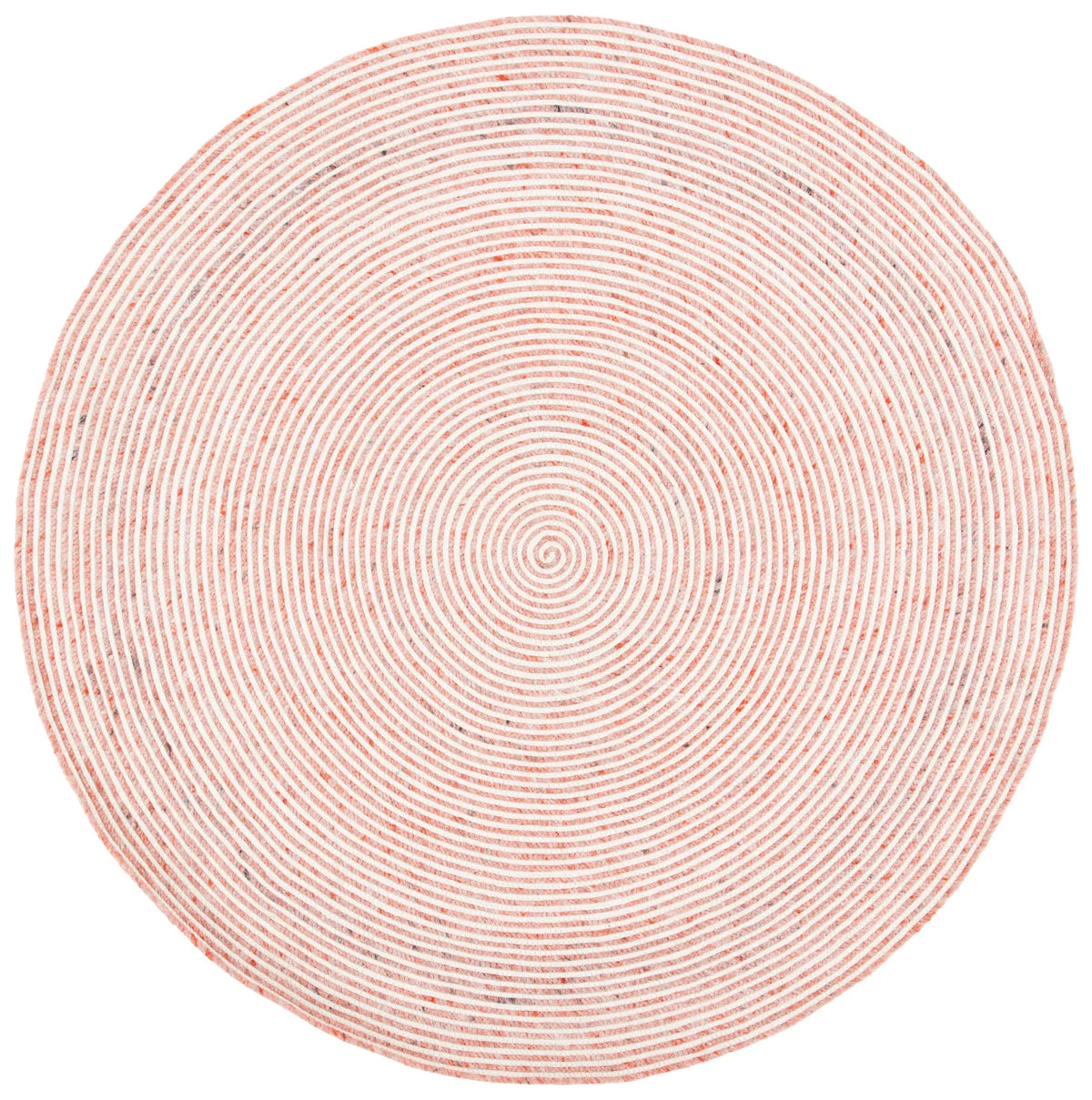 Safavieh Braided 5'-0" x 5'-0" Rug in Red / Ivory