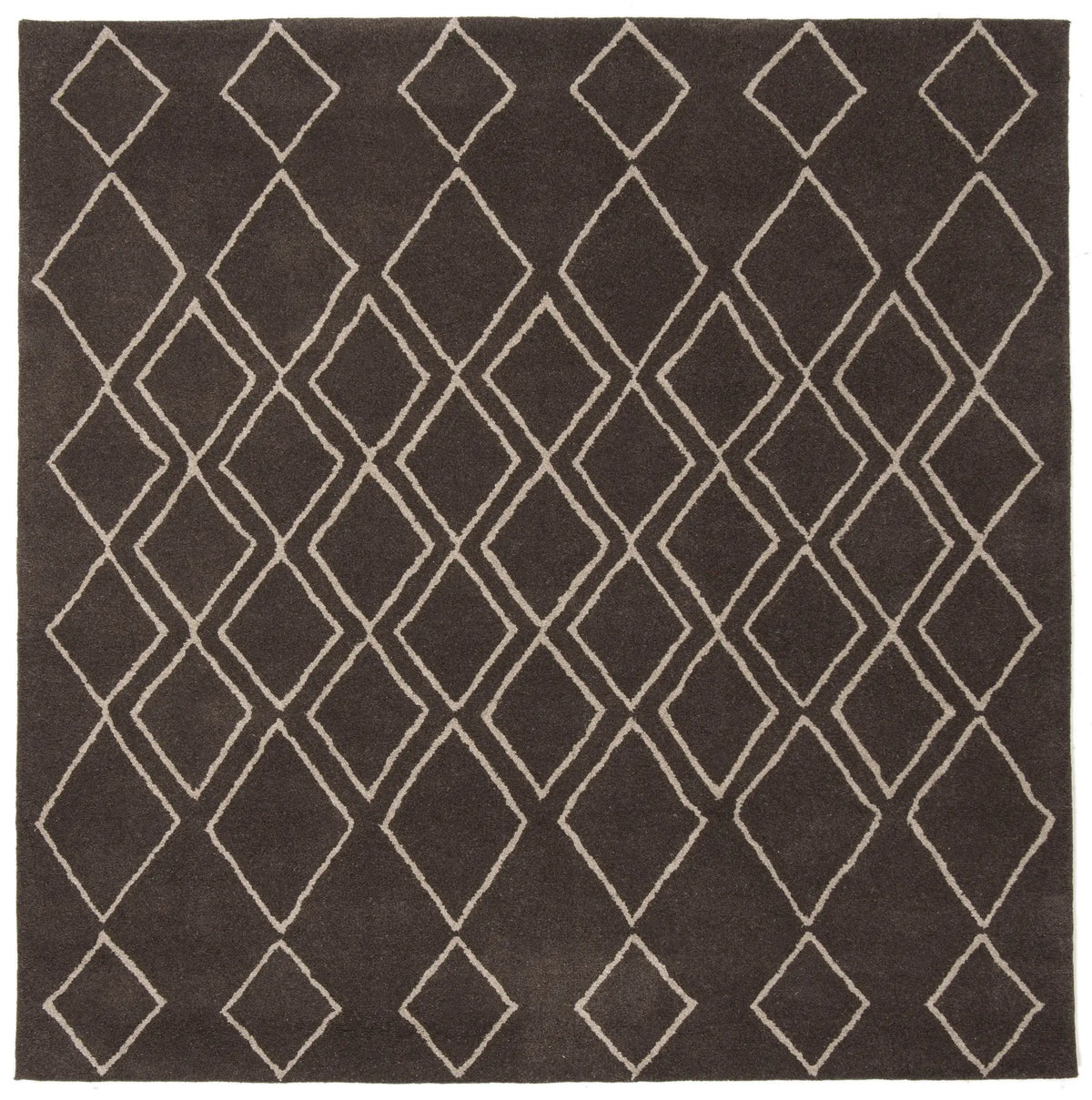 Safavieh Soho 6'-0" x 6'-0" Rug in Ivory / Dark Grey