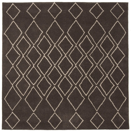 Safavieh Soho 6'-0" x 6'-0" Rug in Ivory / Dark Grey