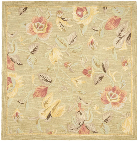 Safavieh Blossom 6'-0" x 6'-0" Rug in Green / Multi