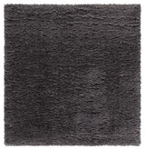Safavieh Indie Shag 4'-0" x 4'-0" Rug in Dark Grey