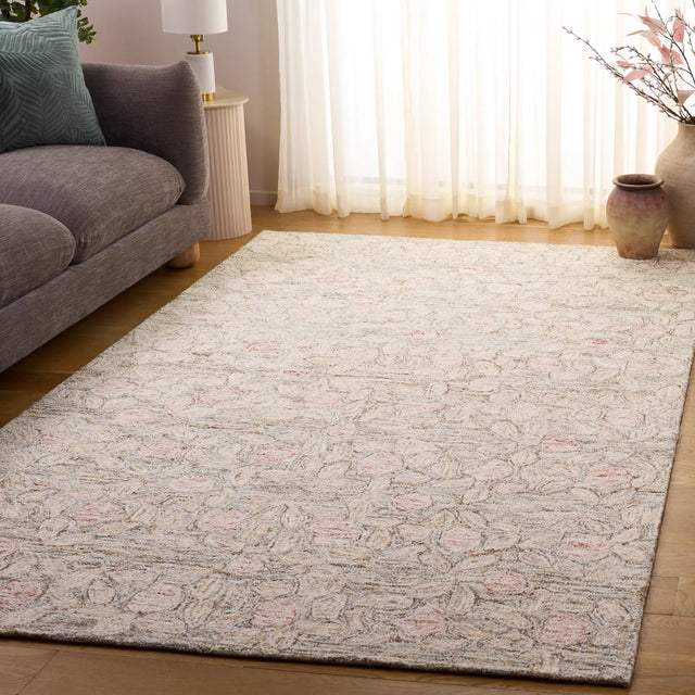 Safavieh Ebony 4'-0" x 6'-0" Rug in Beige / Rust