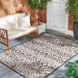 Safavieh Havana 4'-5" x 6'-5" Rug in Light Brown / Ivory