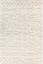 Chandra Doris DOR-52600 Ivory / Black rug, flat view