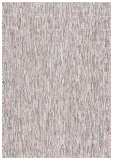 Safavieh Courtyard 4'-0" x 5'-7" Rug in Ivory / Beige Grey