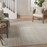 Nourison Andes And03 Ivory Grey Area Rug