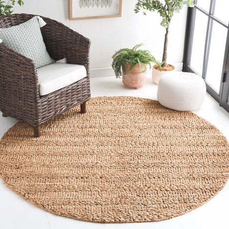 Safavieh Natural Fiber 6'-0" x 6'-0" Rug in Natural