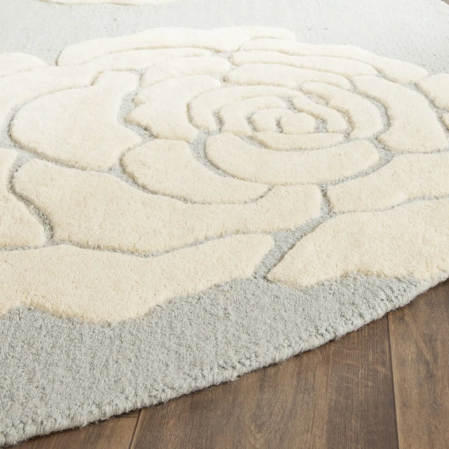 Safavieh Cambridge 6'-0" x 6'-0" Rug in Grey / Ivory