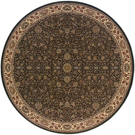 Oriental Weavers Sphinx Ariana 172d2 Brown / Ivory Rugs - main flat
