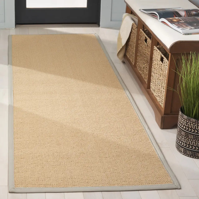 Safavieh Napa Performance Sisal  2'-6" x 8'-0" Rug in Maize / Beige