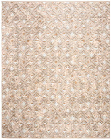 Safavieh Montauk 8'-0" x 10'-0" Rug in Peach / Ivory