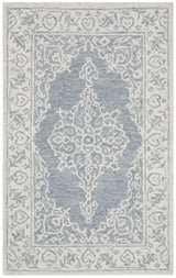 Safavieh Micro-Loop 2'-6" x 4'-0" Rug in Blue / Light Blue
