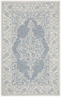 Safavieh Micro-Loop 2'-6" x 4'-0" Rug in Blue / Light Blue