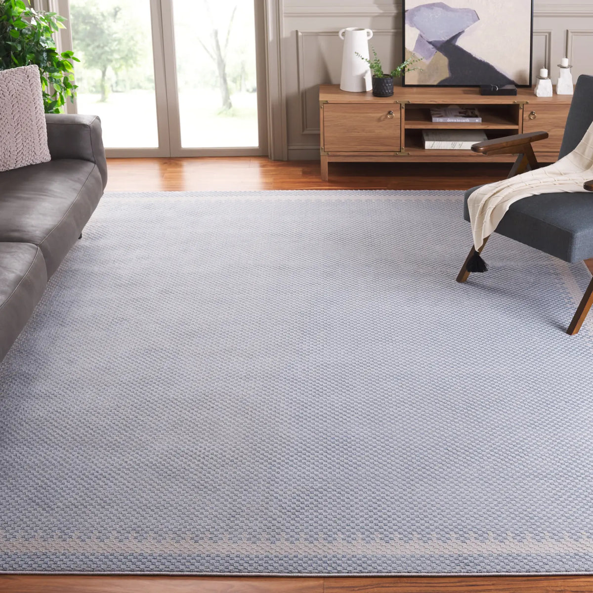 Safavieh Continental 10'-0" x 14'-0" Rug in Blue / Beige