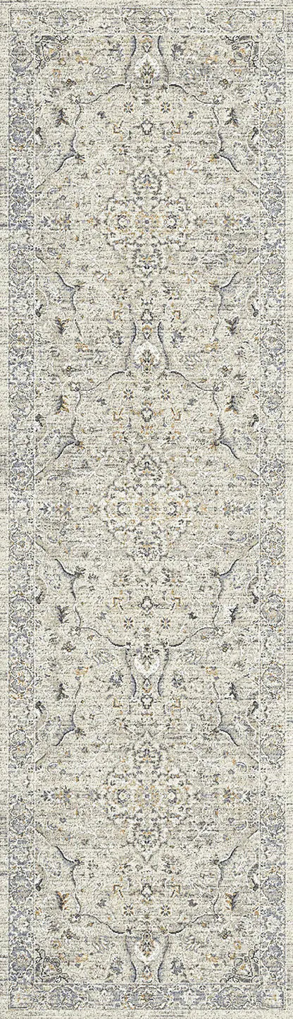 Dynamic Rugs Annalise 7605 Cream/Blue Rug - Runner