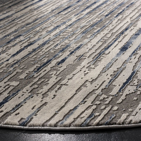 Safavieh Meadow 100 6'-7" x 6'-7" Rug in Grey / Light Grey