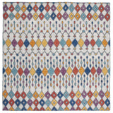 Safavieh Aspen 7'-0" x 7'-0" Rug in Light Grey / Blue
