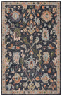 Safavieh Blossom 4'-0" x 6'-0" Rug in Dark Grey / Sage