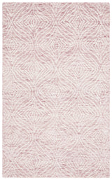 Safavieh Metro 3'-0" x 5'-0" Rug in Dark Pink / Ivory