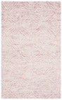 Safavieh Metro 3'-0" x 5'-0" Rug in Dark Pink / Ivory
