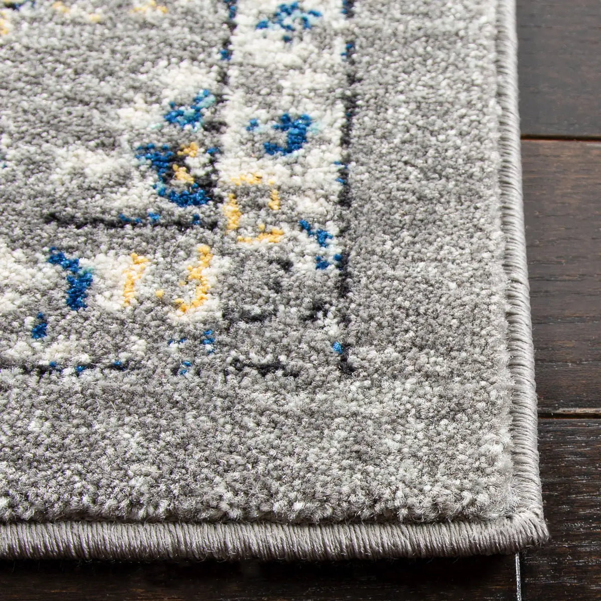 Safavieh Evoke 10'-0" x 14'-0" Rug in Dark Grey / Yellow