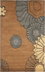 Safavieh Soho 3'-6" x 5'-6" Rug in Brown / Multi