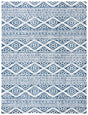 Safavieh Tulum 10'-0" x 13'-0" Rug in Ivory / Navy