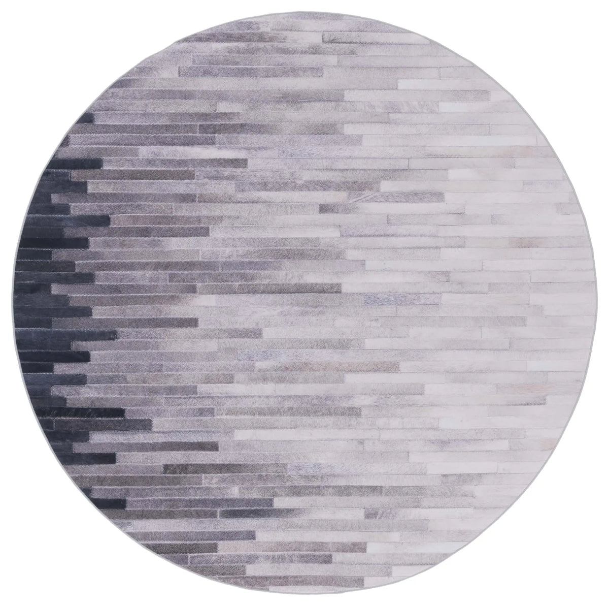 Safavieh Faux Hide 6'-0" x 6'-0" Rug in Ivory / Grey