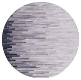 Safavieh Faux Hide 6'-0" x 6'-0" Rug in Ivory / Grey