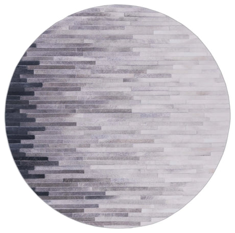 Safavieh Faux Hide 6'-0" x 6'-0" Rug in Ivory / Grey