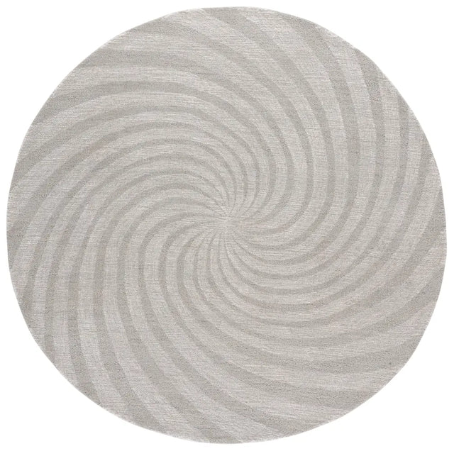 Safavieh Novelty 6'-0" x 6'-0" Rug in Grey / Ivory