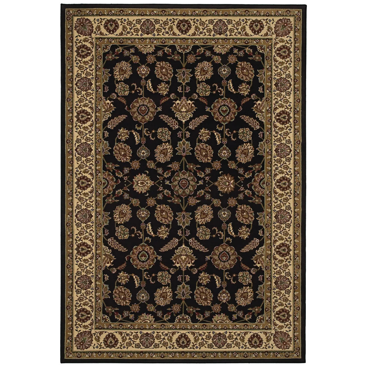 Oriental Weavers Sphinx Ariana 271d3 Brown / Ivory Rugs - main flat