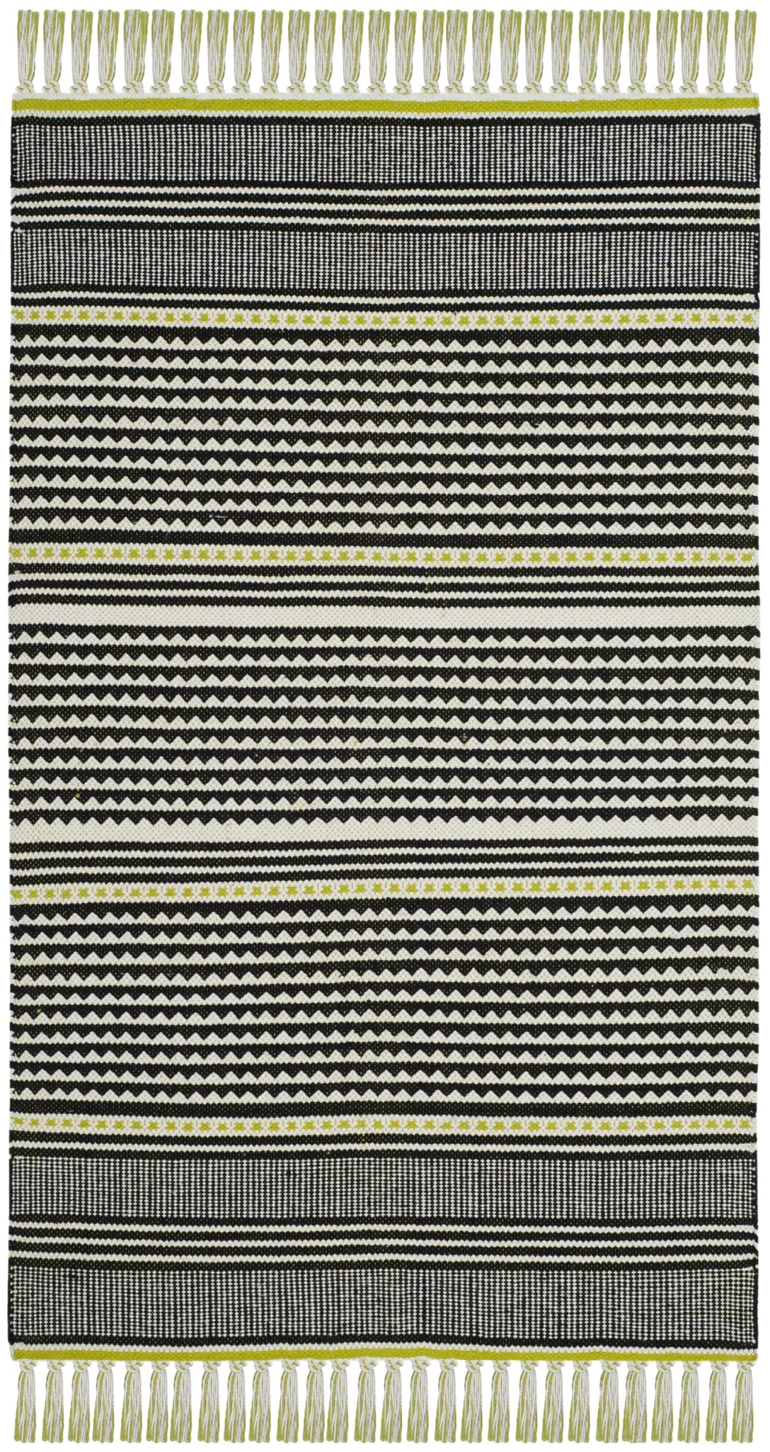 Safavieh Montauk 2'-3" x 3'-9" Rug in Lime / Multi